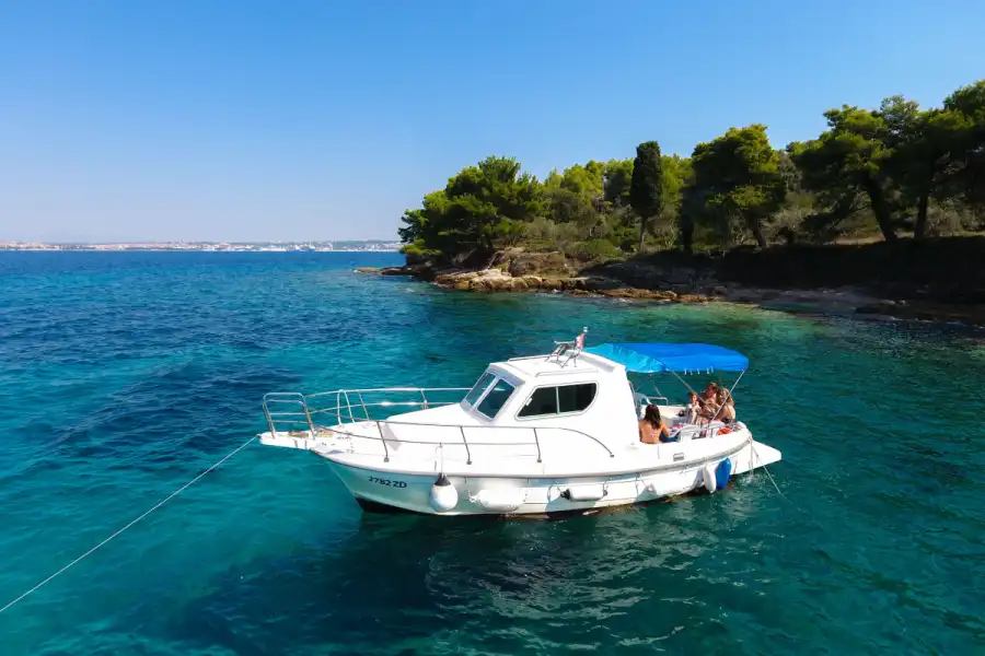 Halbtägige Gruppenbootstour von Zadar zu den nahen Inseln